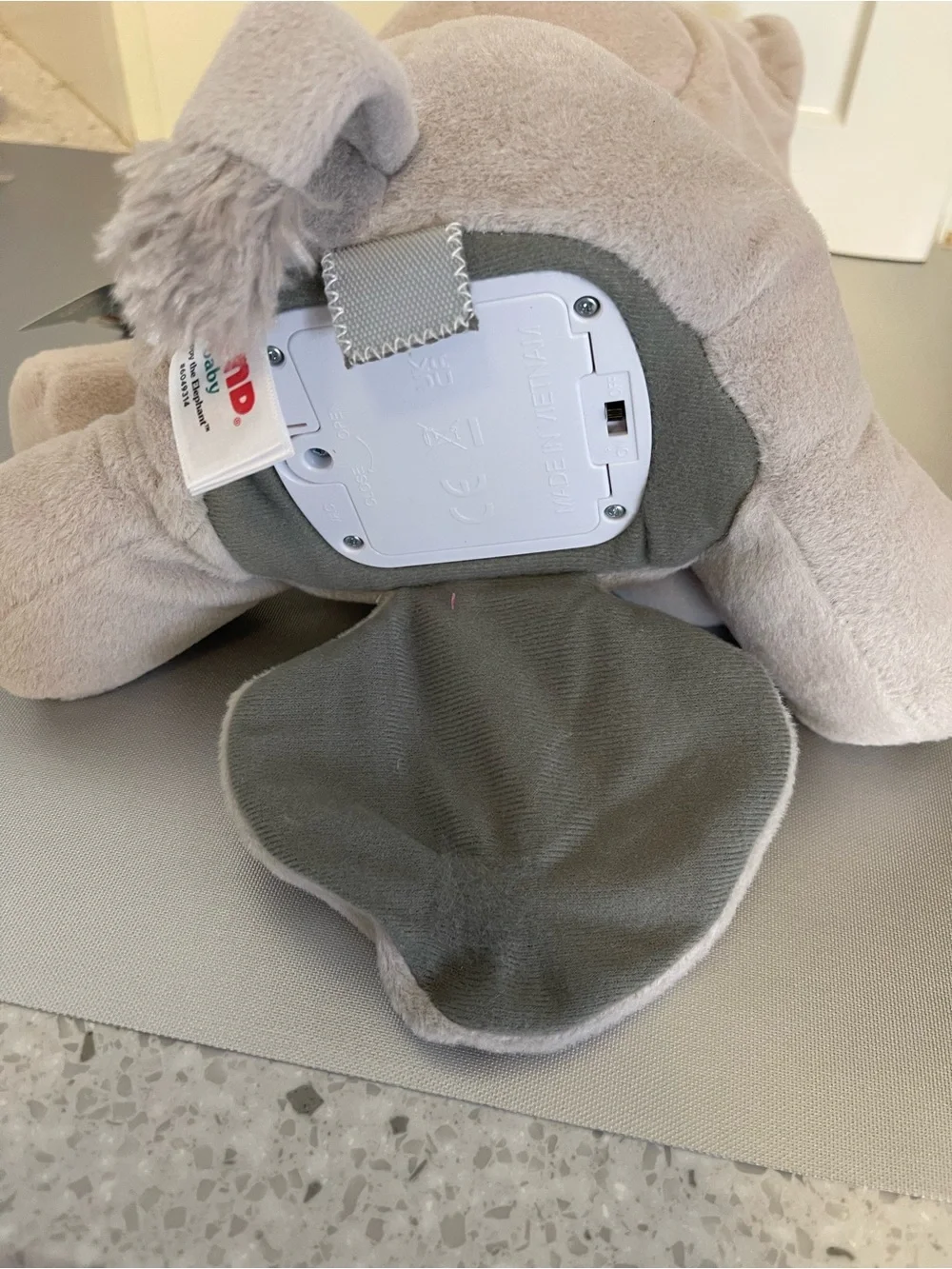 Gund Baby Flappy the Elephant Musical Plush Peek-a-Boo Game Singing Modes NWT